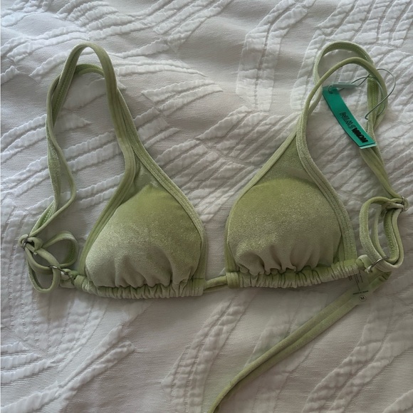 Velvet Green Bikini - Picture 5 of 12